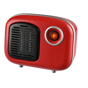 Soleil Personal Ceramic Mini Heater 250W Indoor Red MH-08R